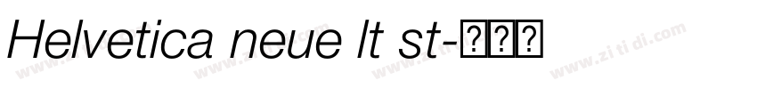 Helvetica neue lt st字体转换 Helvetica neue lt st字体转换
